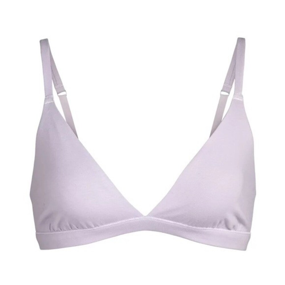 Skims Iris Mica Size XXS Cotton Jersey Triangle Bralette Comfort Adjustable